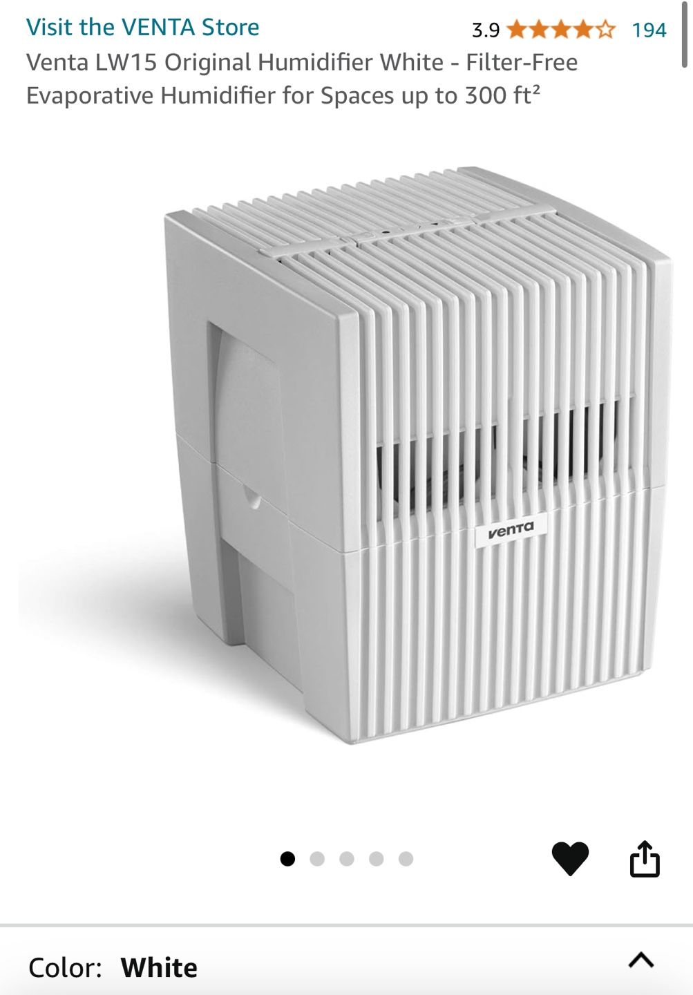 Venta Air Purifier/Humidifier - photo 3