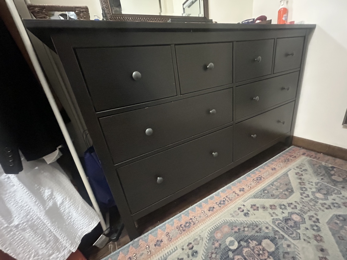 IKEA HEMNES 8-DRAWER DRESSER