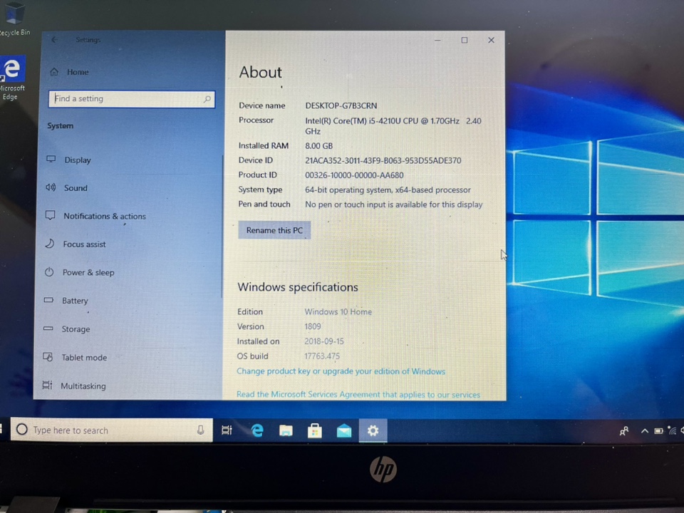 HP pavilion 15.6 laptop - photo 4