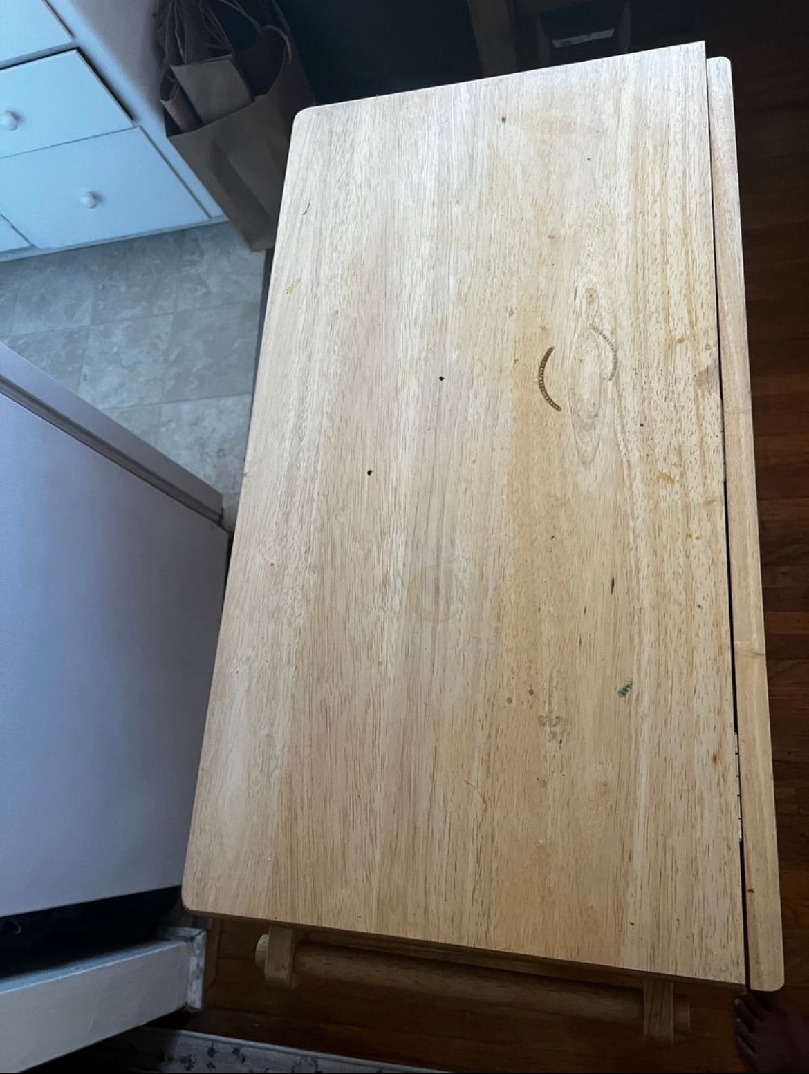 Table Drop Leaf Square Stool thumbnail