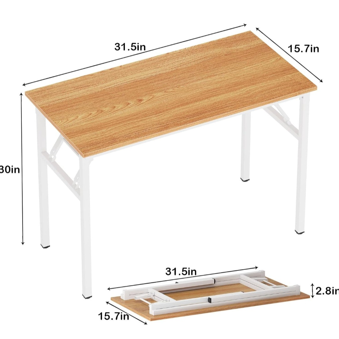 Foldable Table/Desk  - NEW - just assembled - photo 2