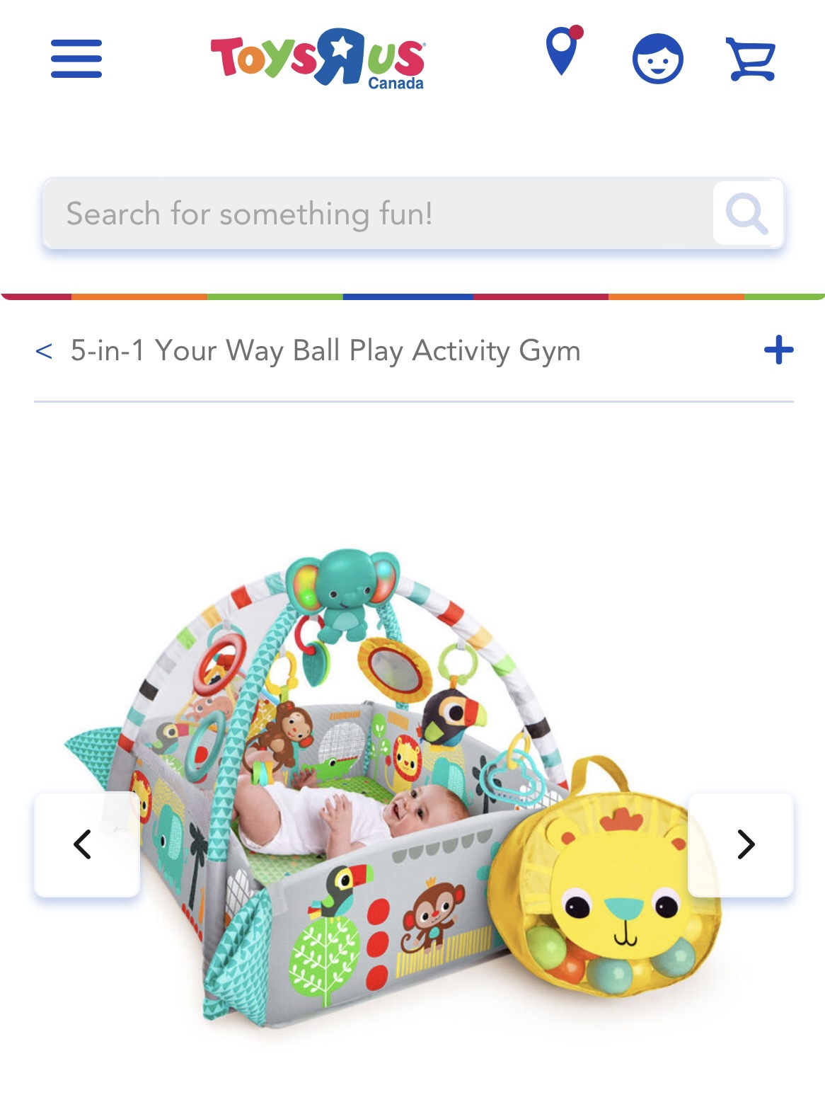 5-in-1 Your Way Ball Play Activity Gym thumbnail