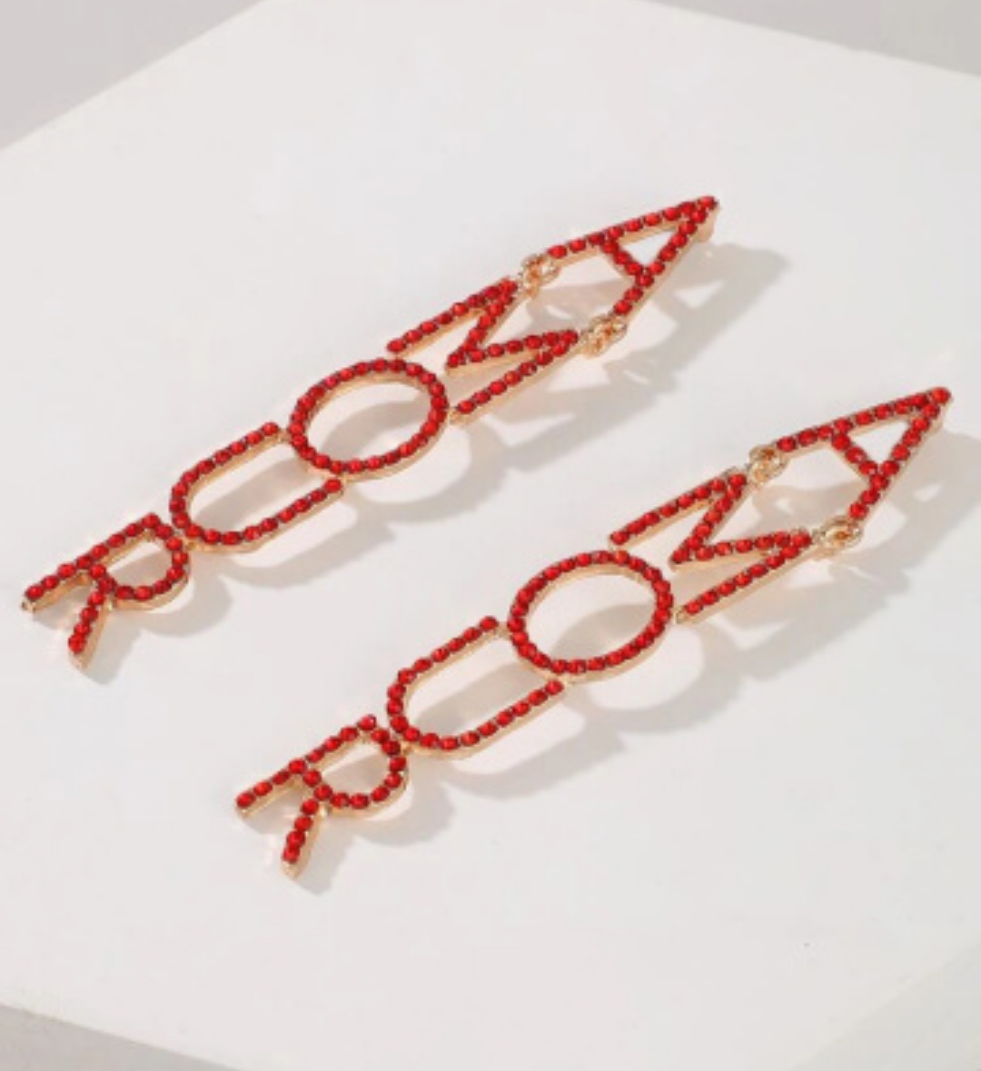 Red "Amour" Earrings - photo 2