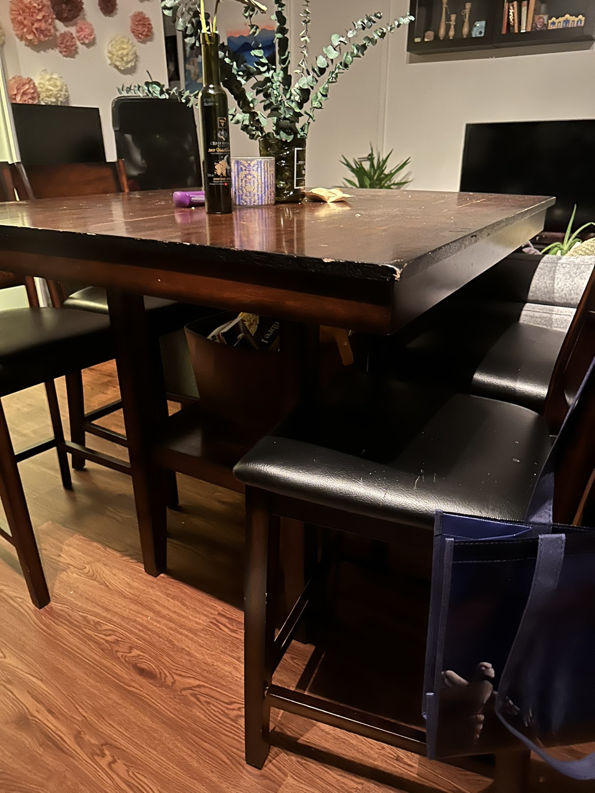 Dinning table and chairs - photo 4