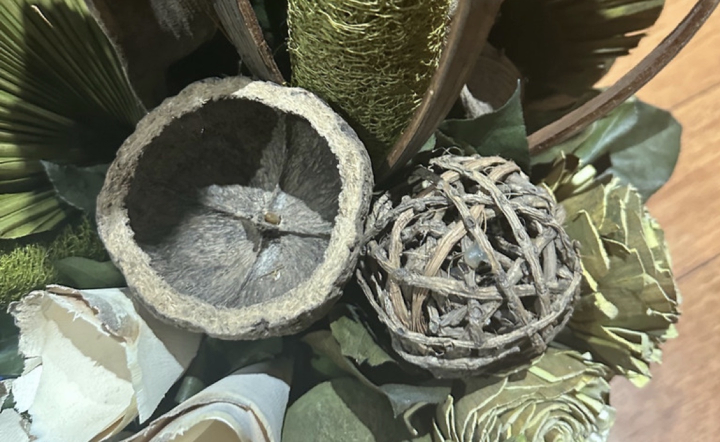 Fake Plant Arrangement decor - NEW - #freecycle image indicator(2)