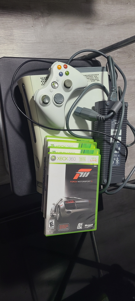 xbox 360 with 5 games - photo 4