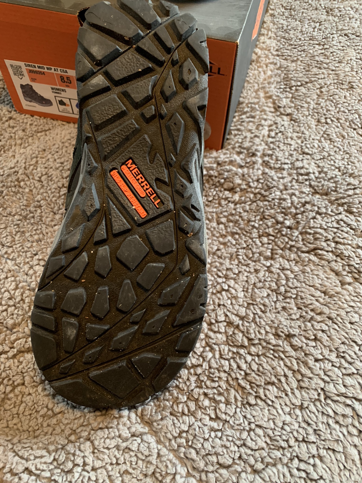 Womens Merrell Siren Mid WP Hiking Boots Size 8.5 - photo 3