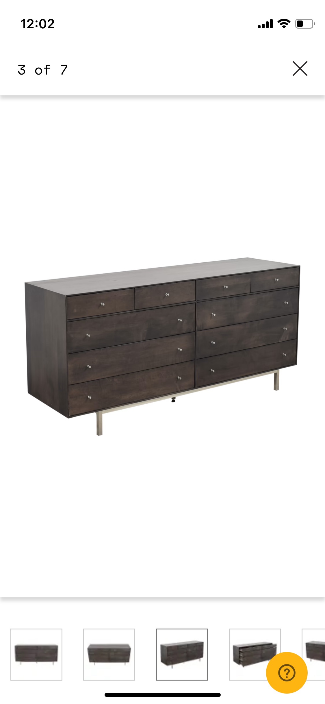 Double Dresser Room & Board - photo 2