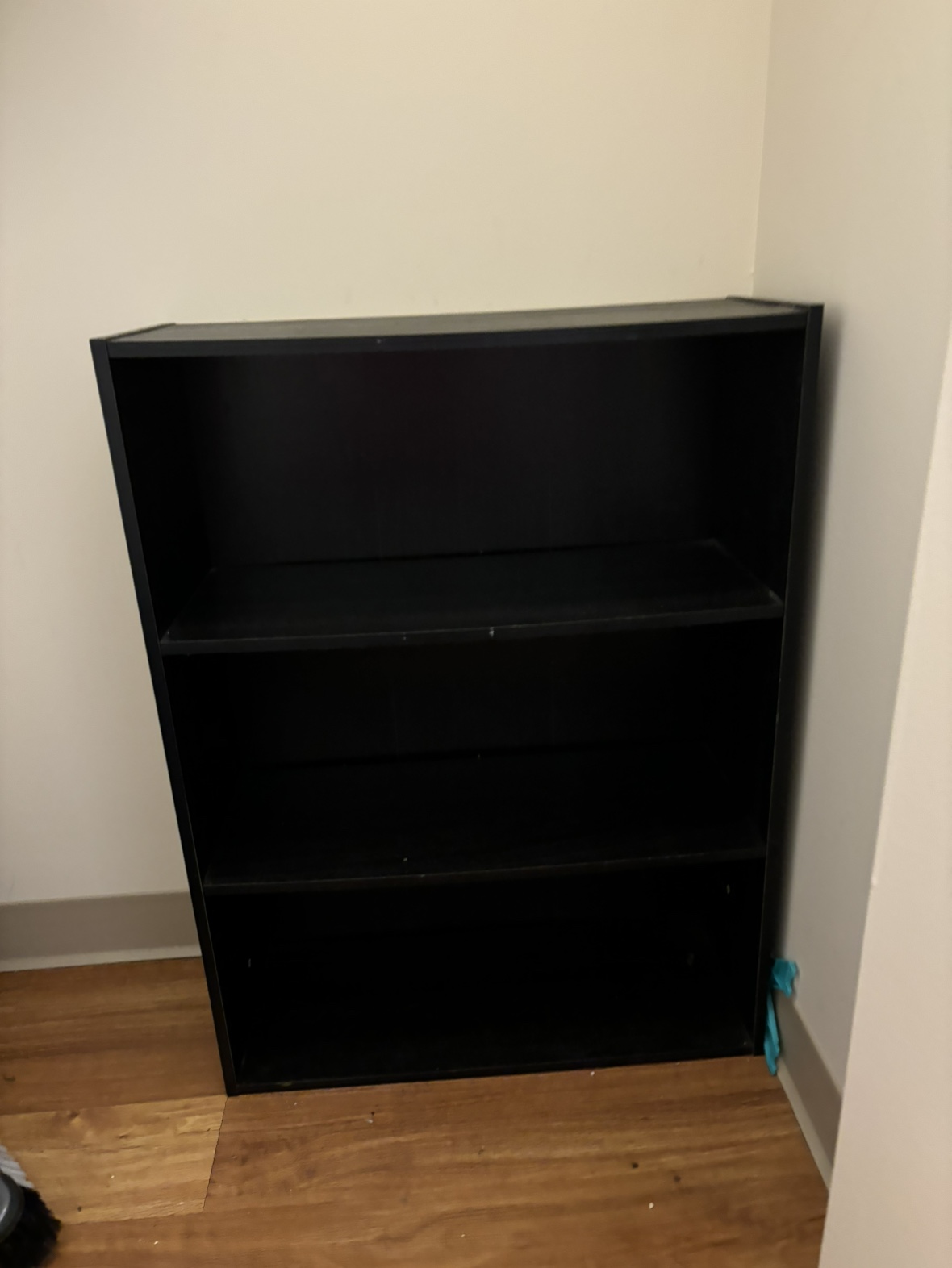 Black Bookshelf/shoe rack
