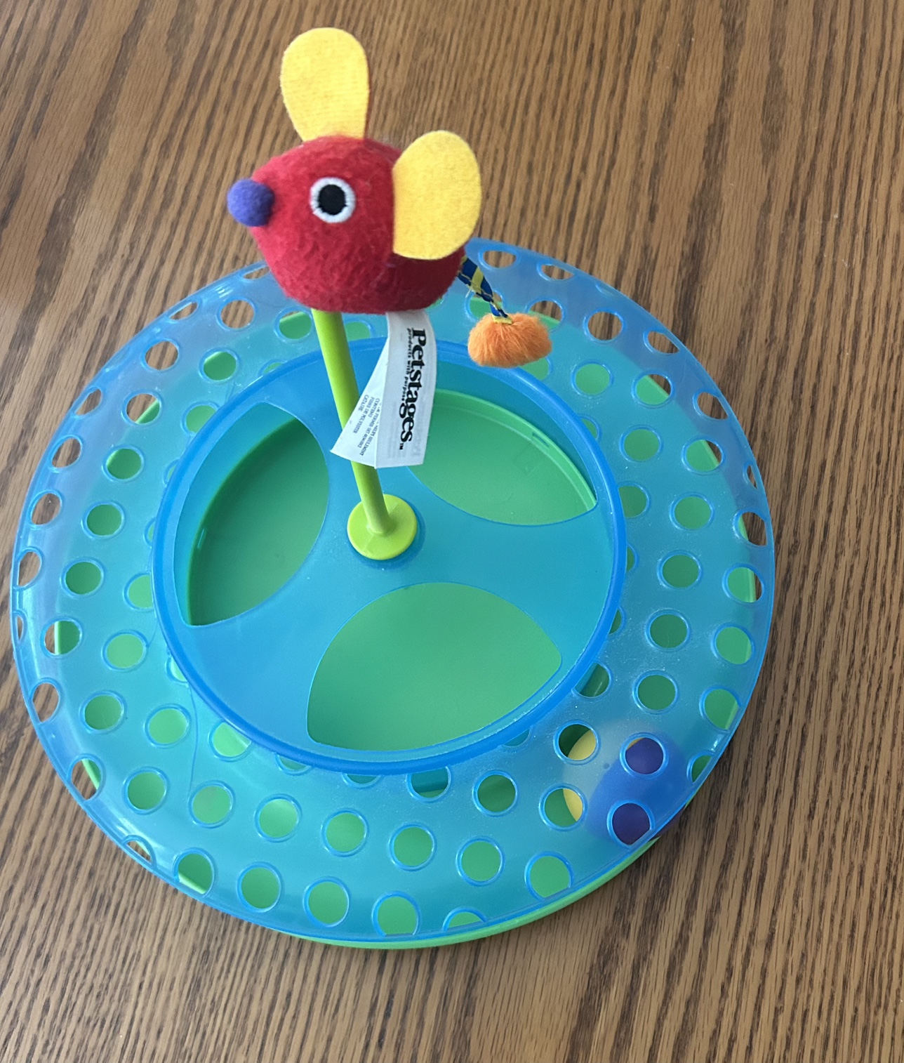 Cheese Chase Cat Toy