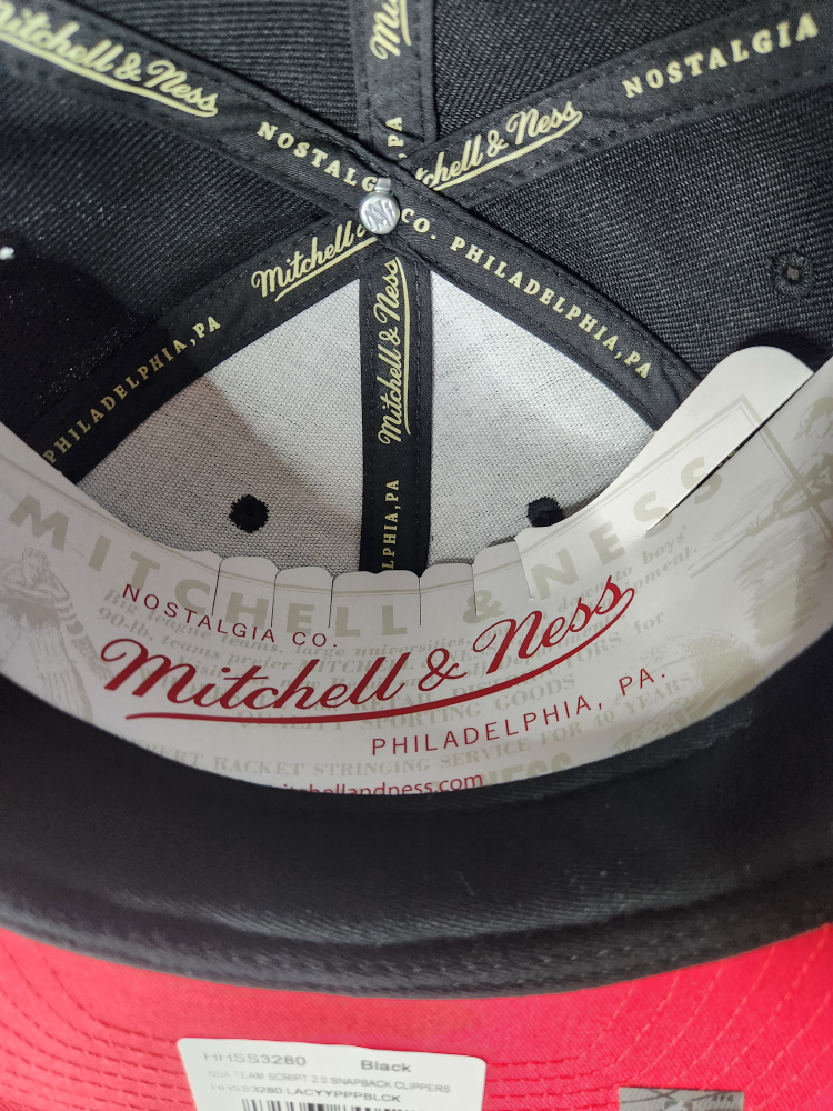 LA Clippers Mitchell & Ness Snapback Hat image indicator(6)