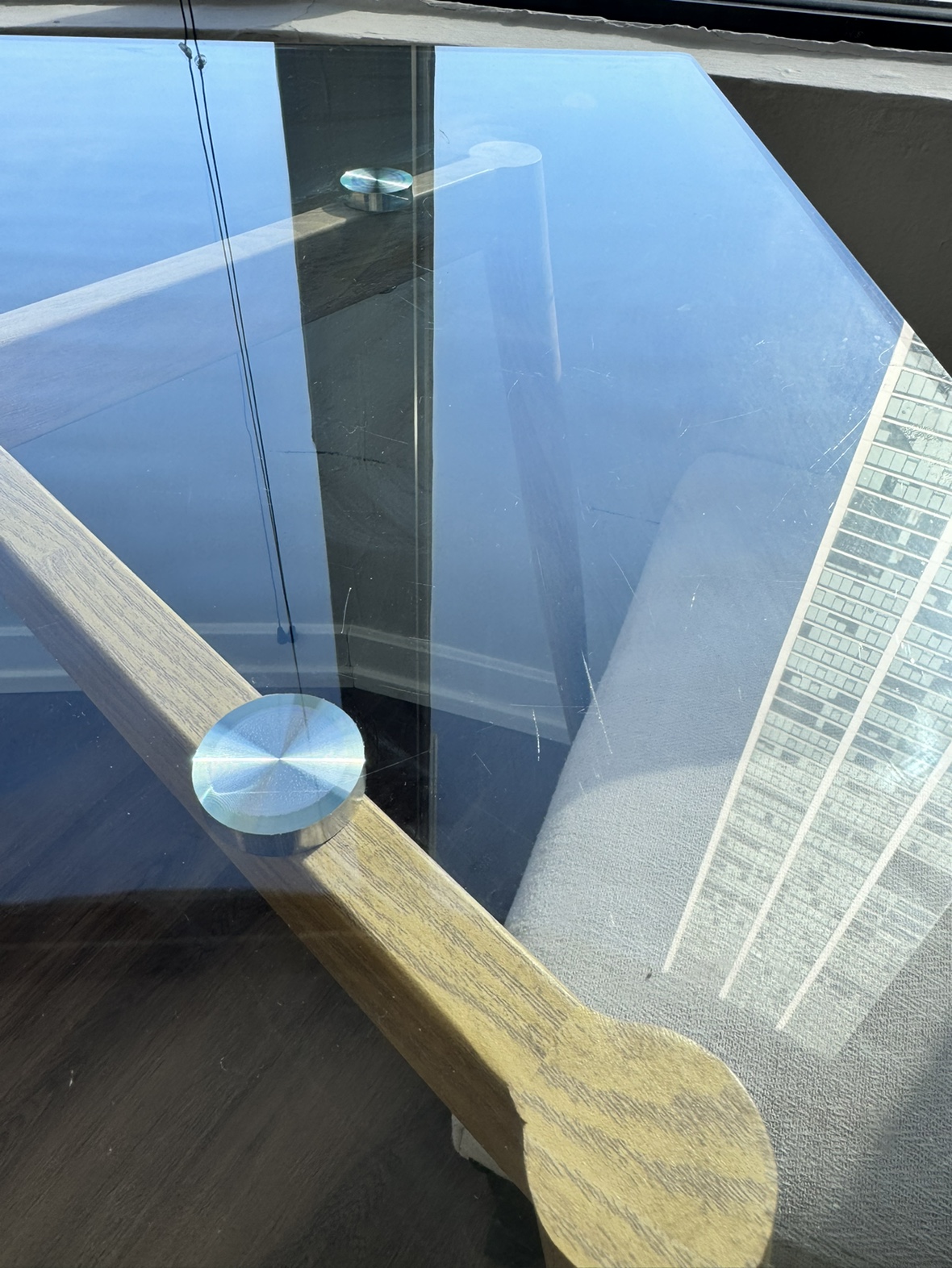 Glass Top Dining Table - photo 3