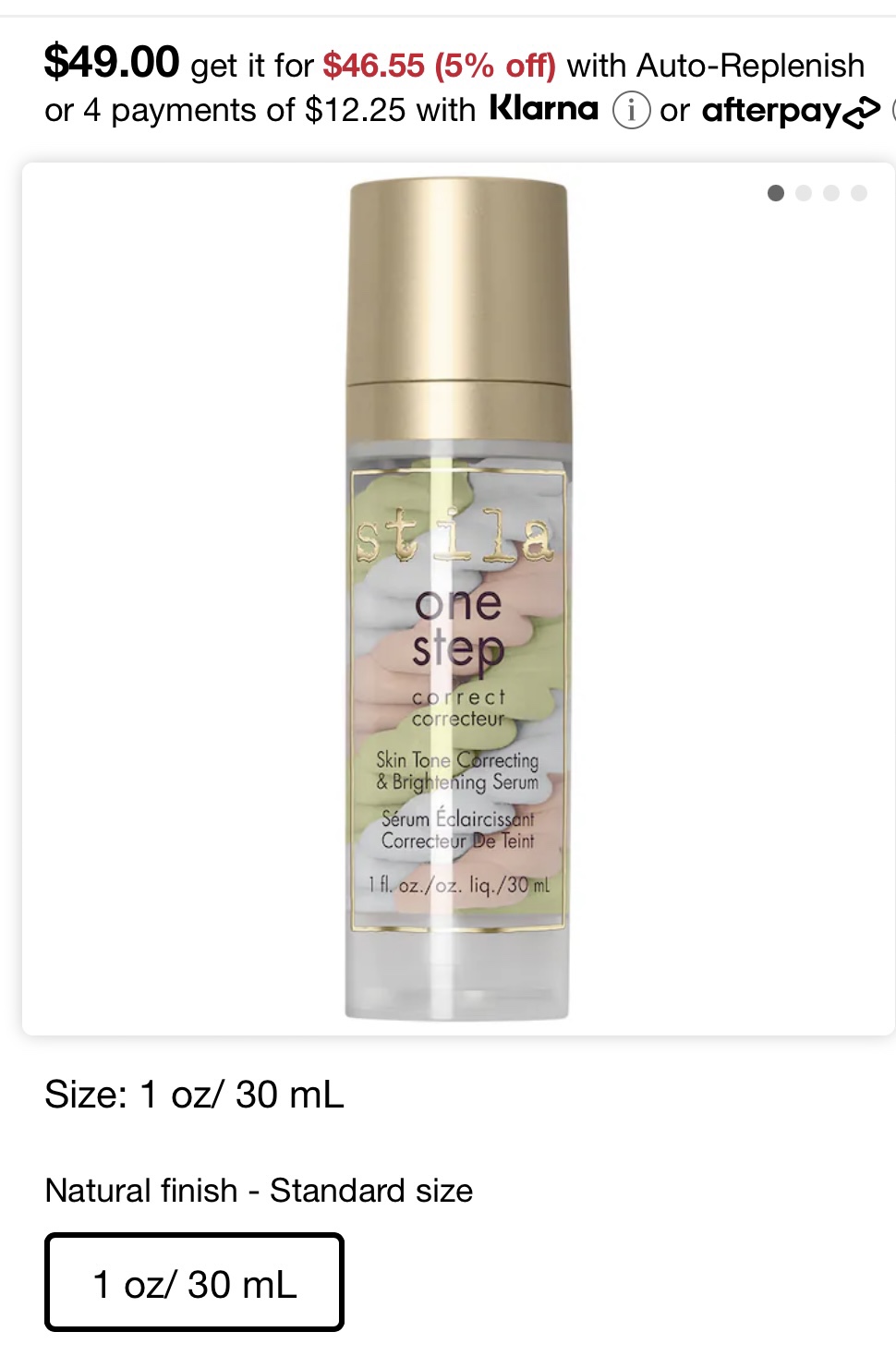 Still one step correct makeup image indicator(3)