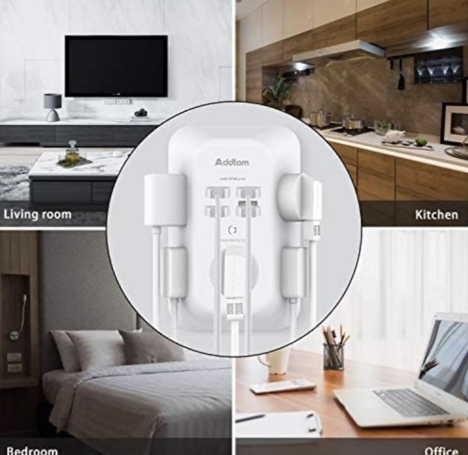 Wall Charger  /  USB Ports (1 USB C)  1800J / Surge protector image indicator(3)