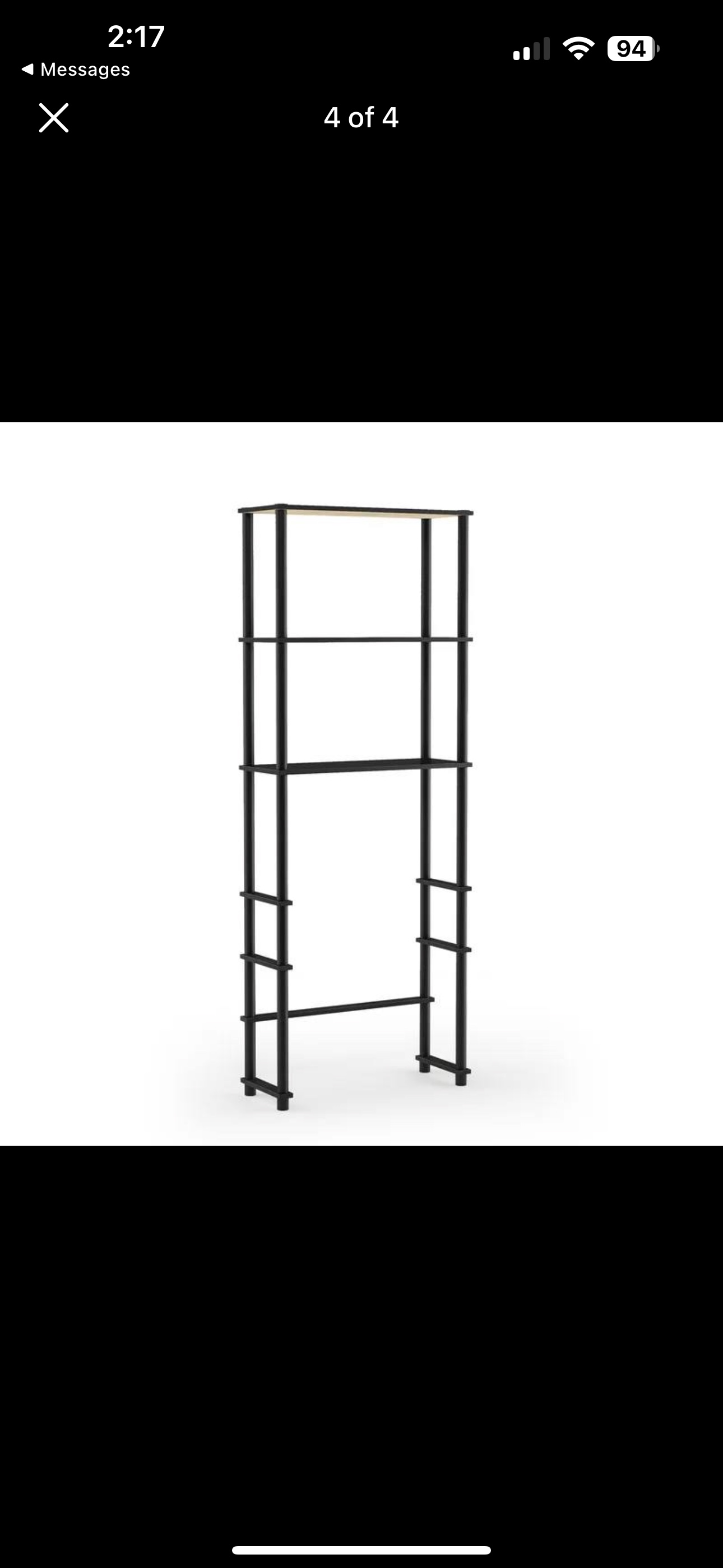 Wayfair toilet shelf - photo 4