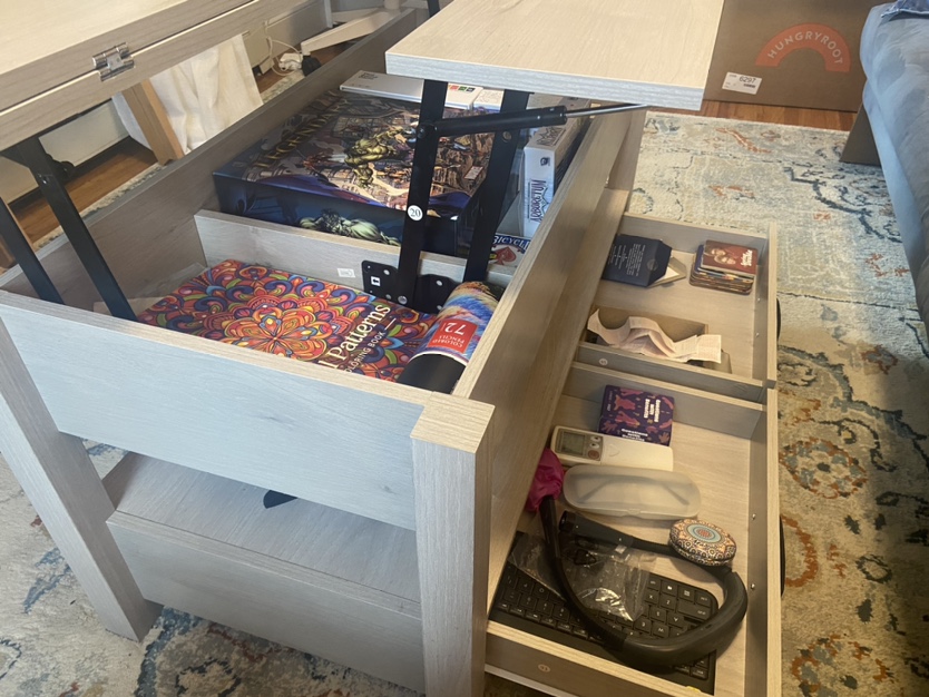 Lift Top Coffee Table / Convertible Dining Table - photo 4