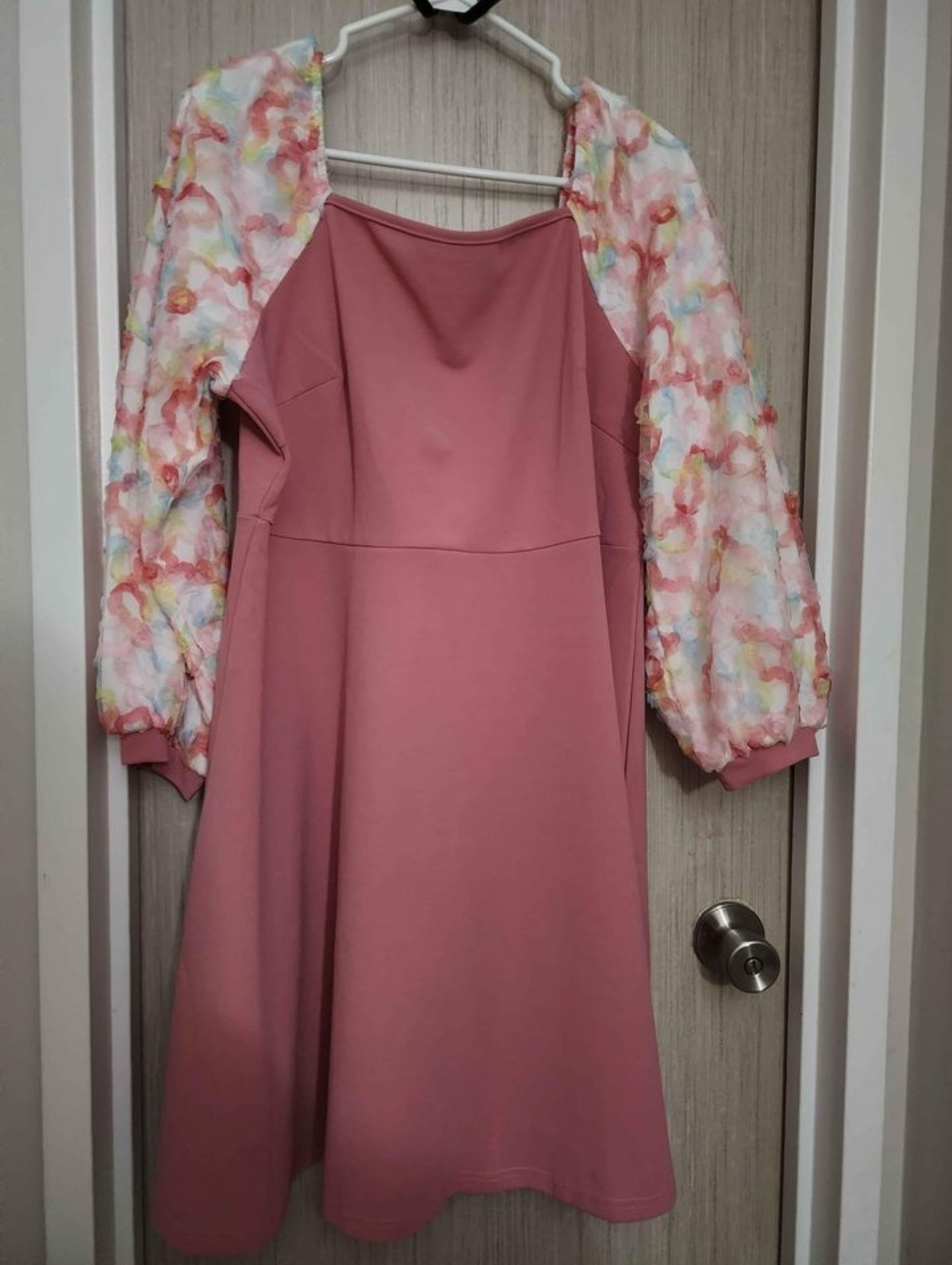 SHEIN Curve 1XL Pink Dress