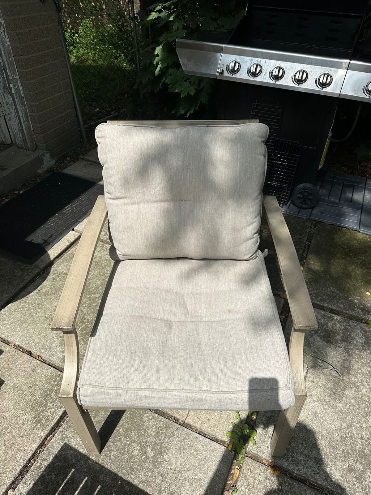 Outdoor metal patio set - photo 4