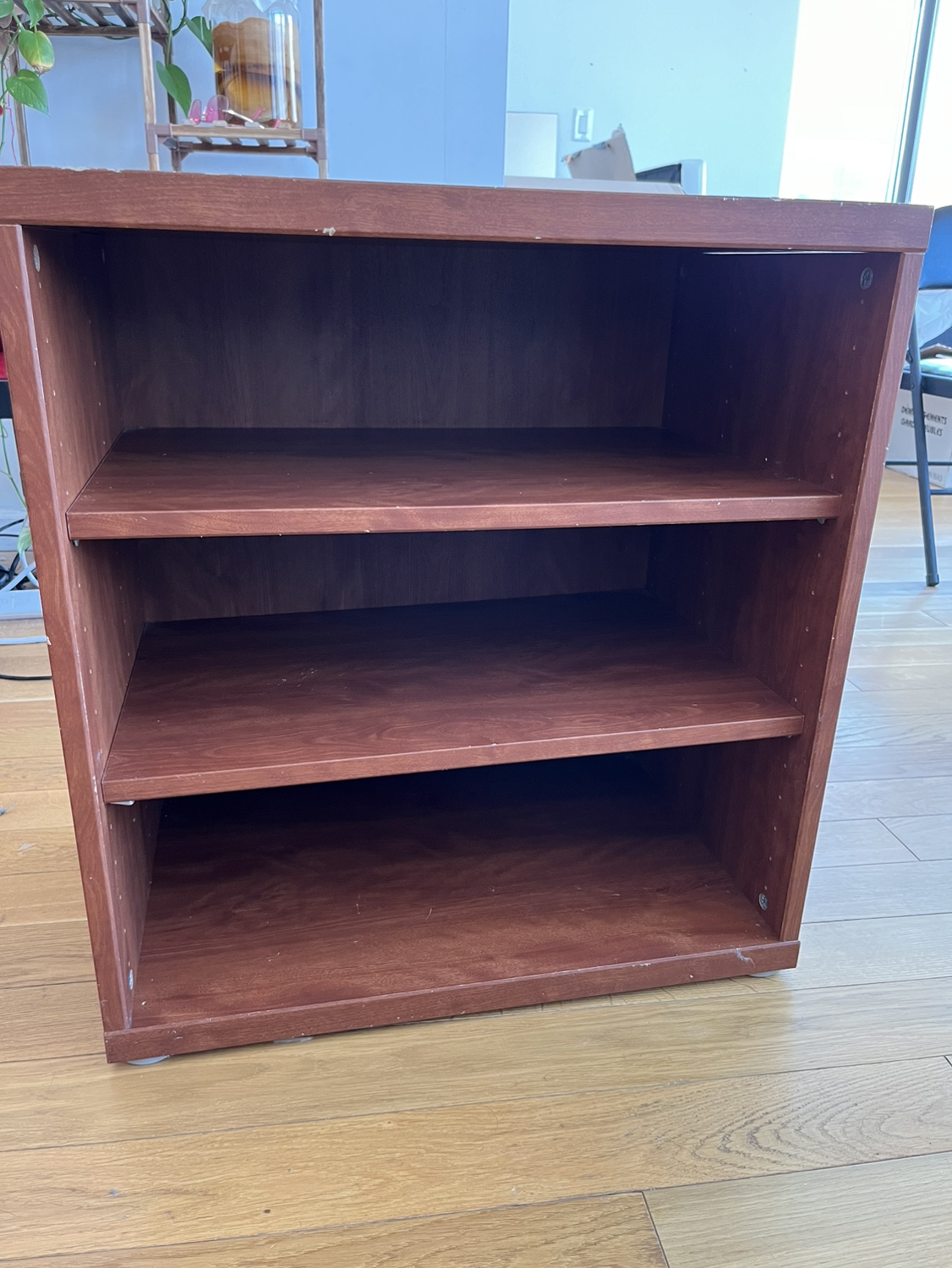 Chestnut 3 Shelf Bookcase - photo 2