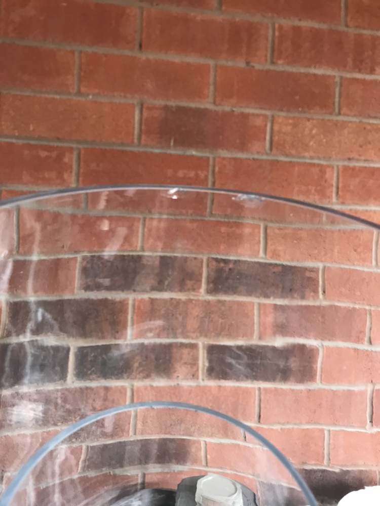 Large Glass Hurricane Vase - photo 3