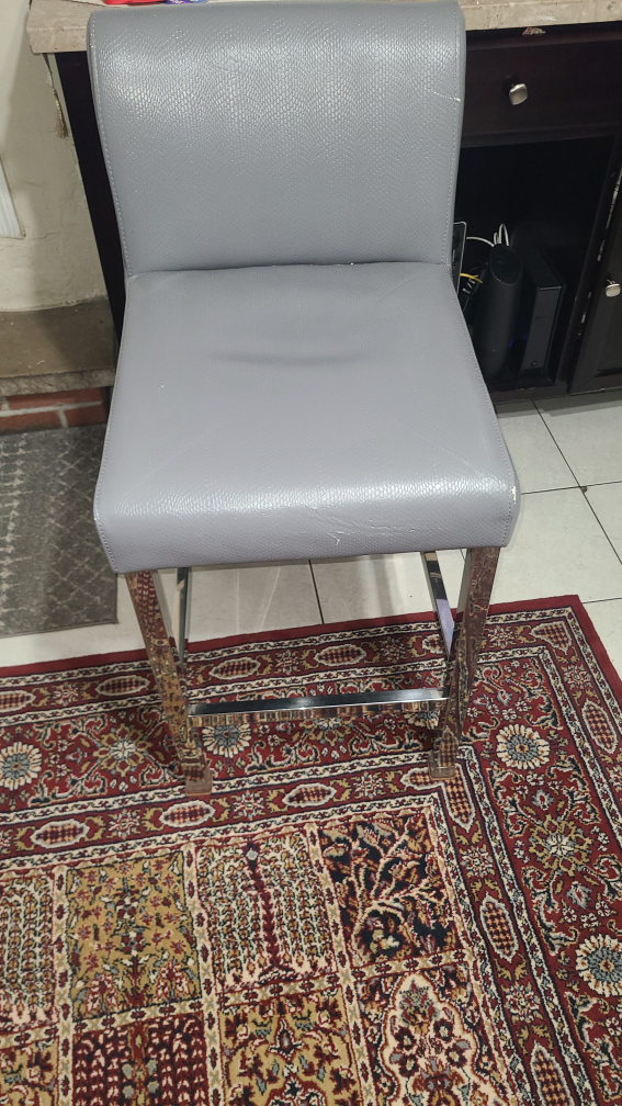 Gray Kitchen Counter Stool