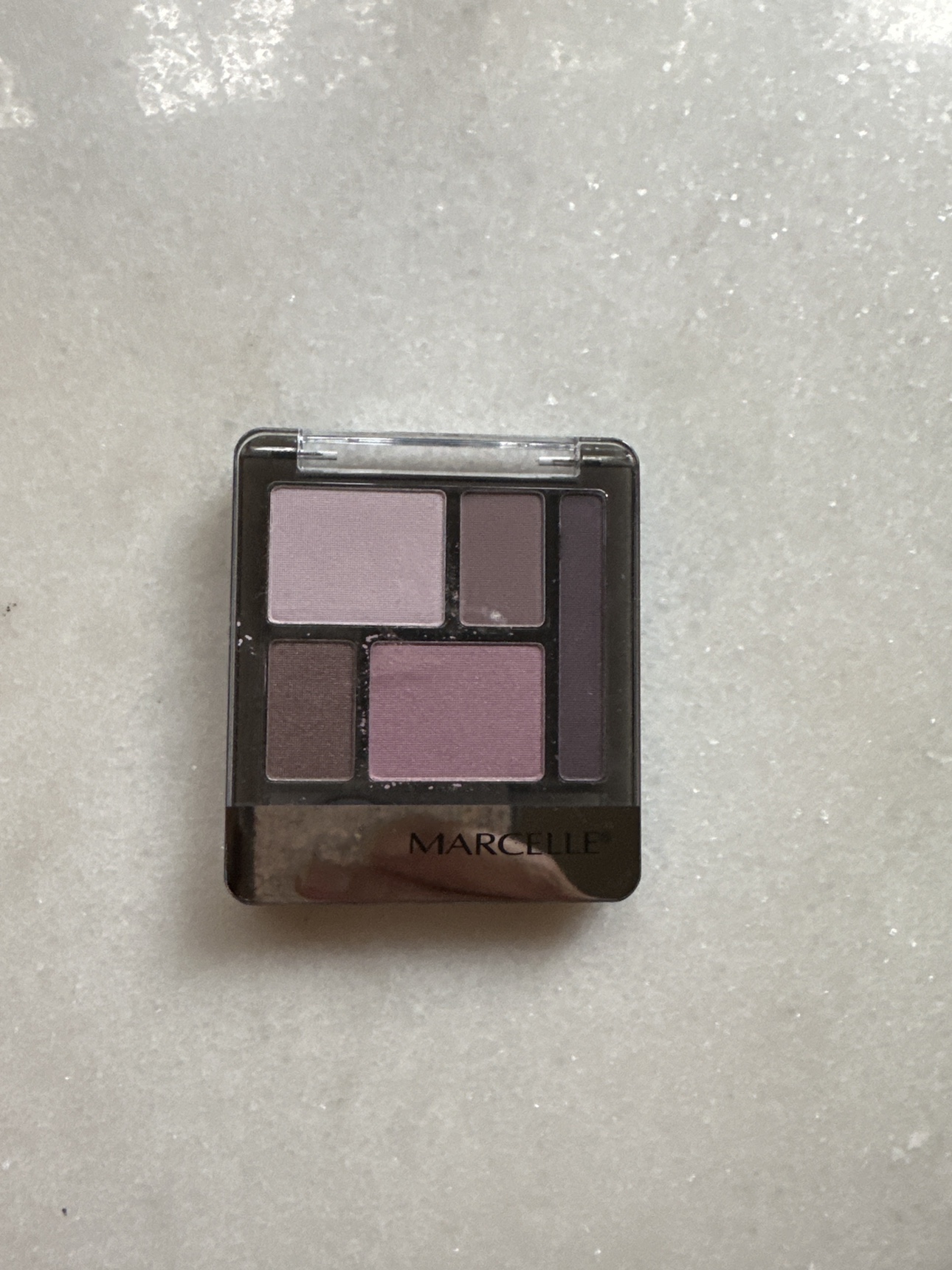 Brand new Marcelle purple eyeshadow palette, eyemakeup remover - photo 4