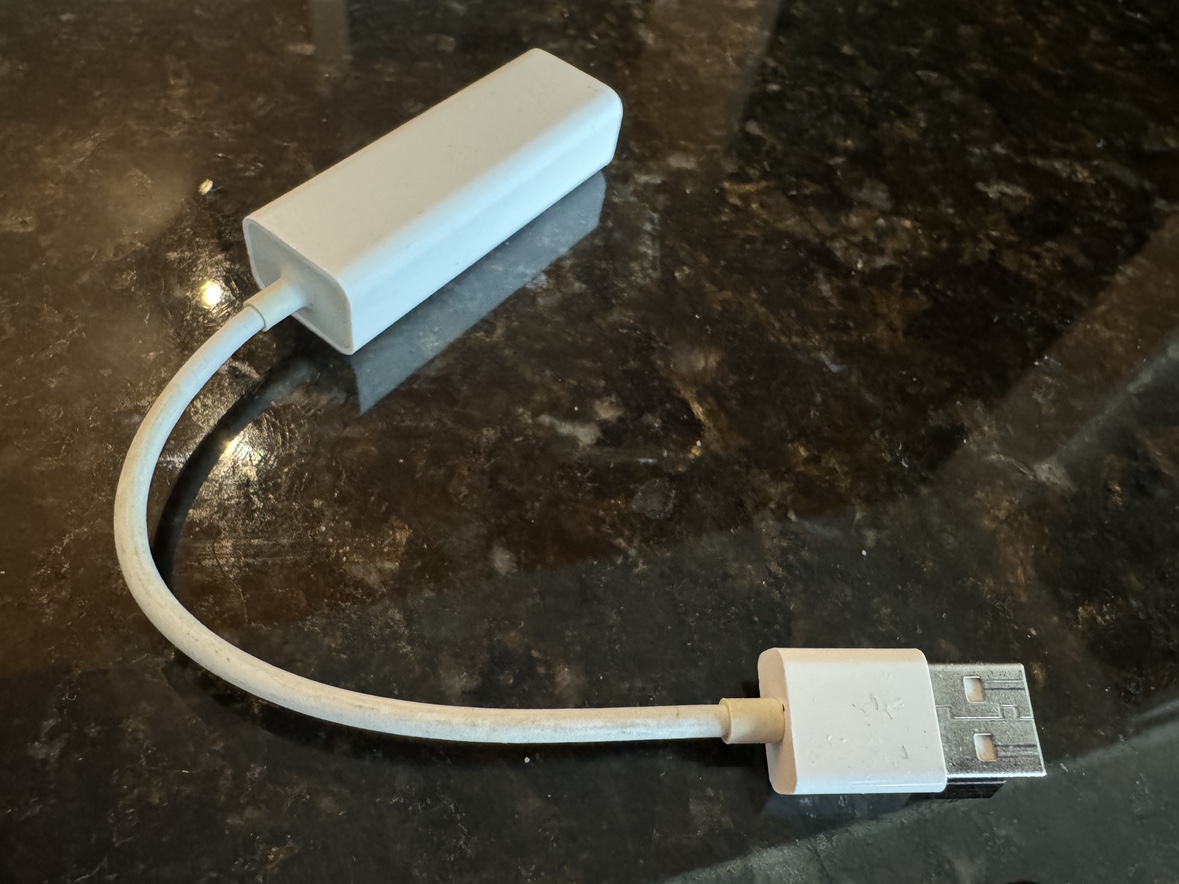 Apple USB to Ethernet Adapter (A1277) #freecycle
