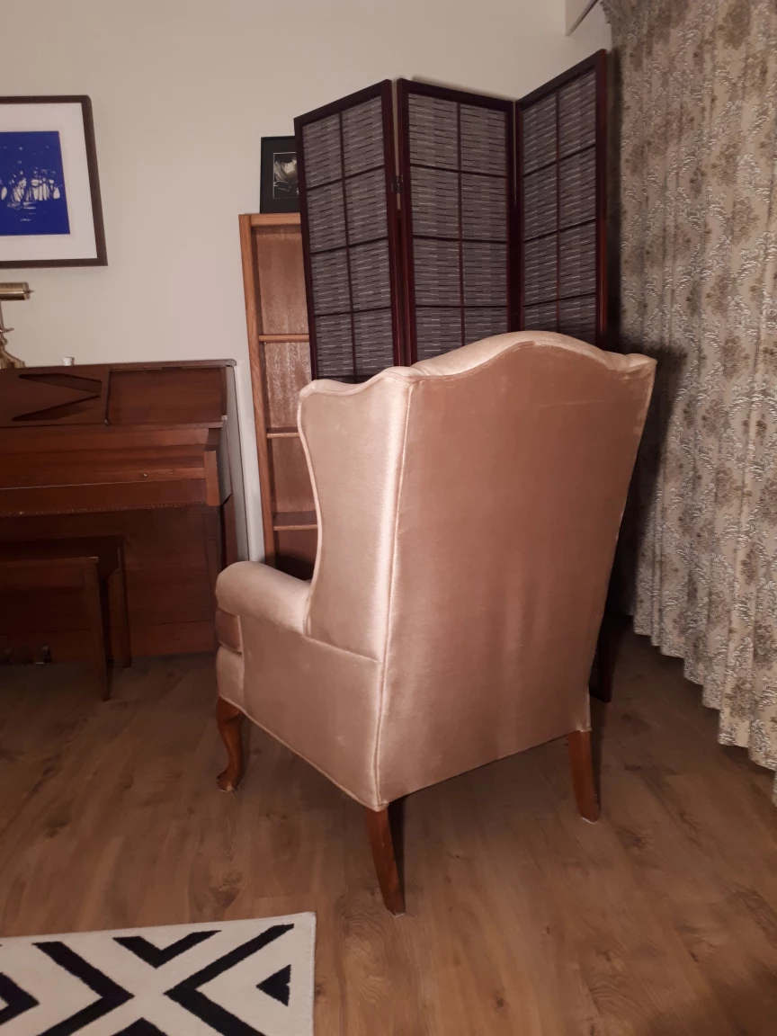 Vintage Wingback Chair - photo 2