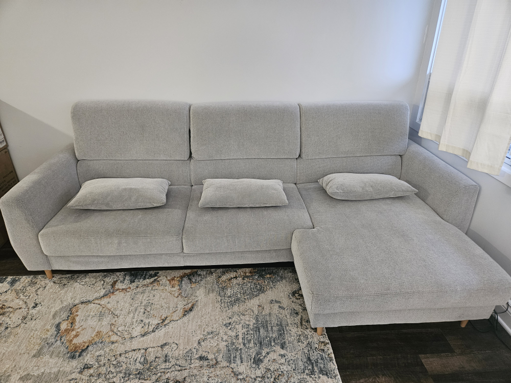 Grey sofa