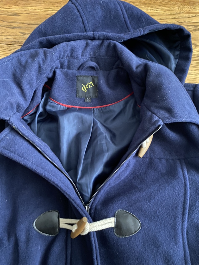 Navy blue fall jacket - photo 2