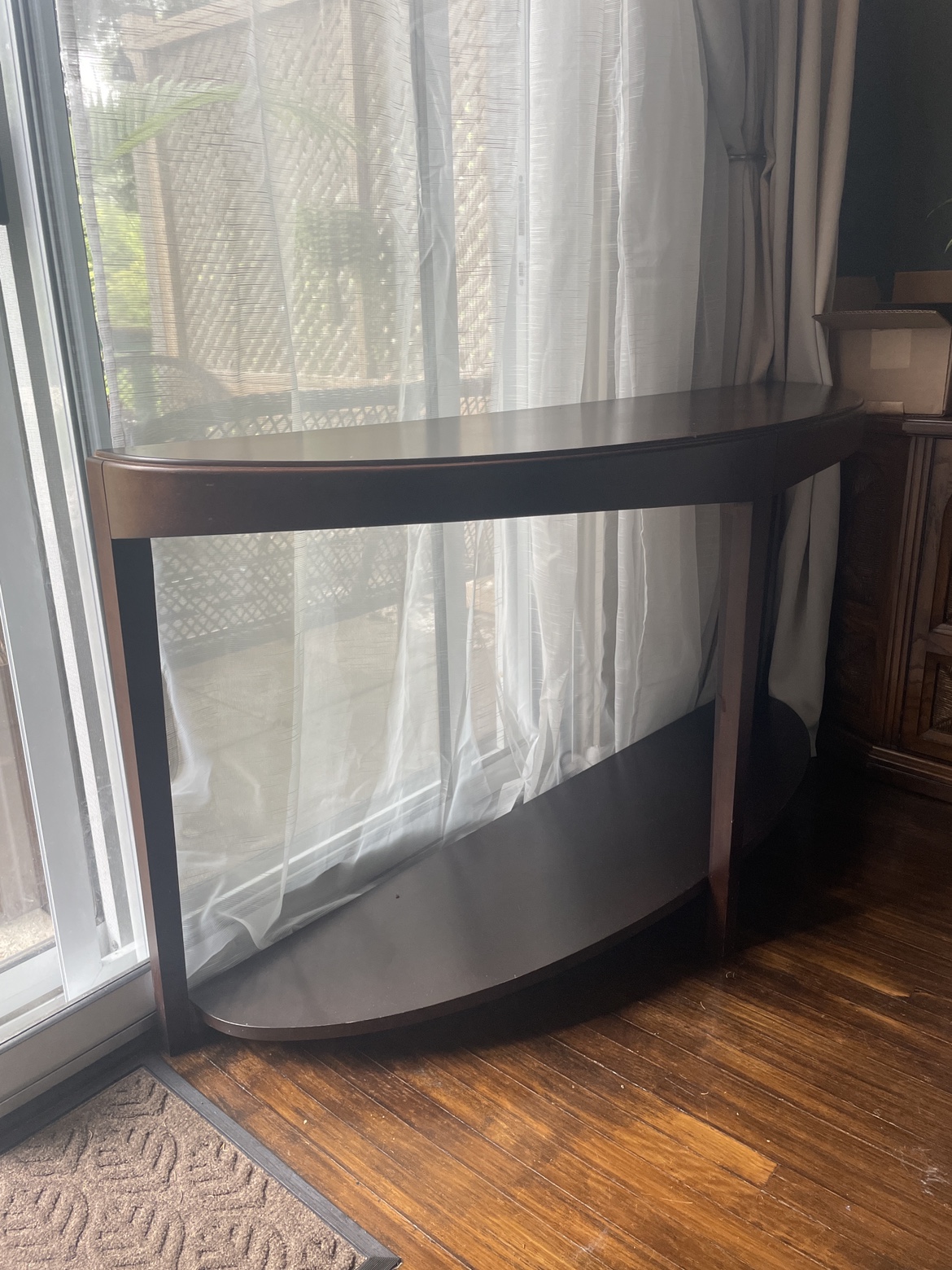 Half-Round Console Table #freecycle image indicator(3)