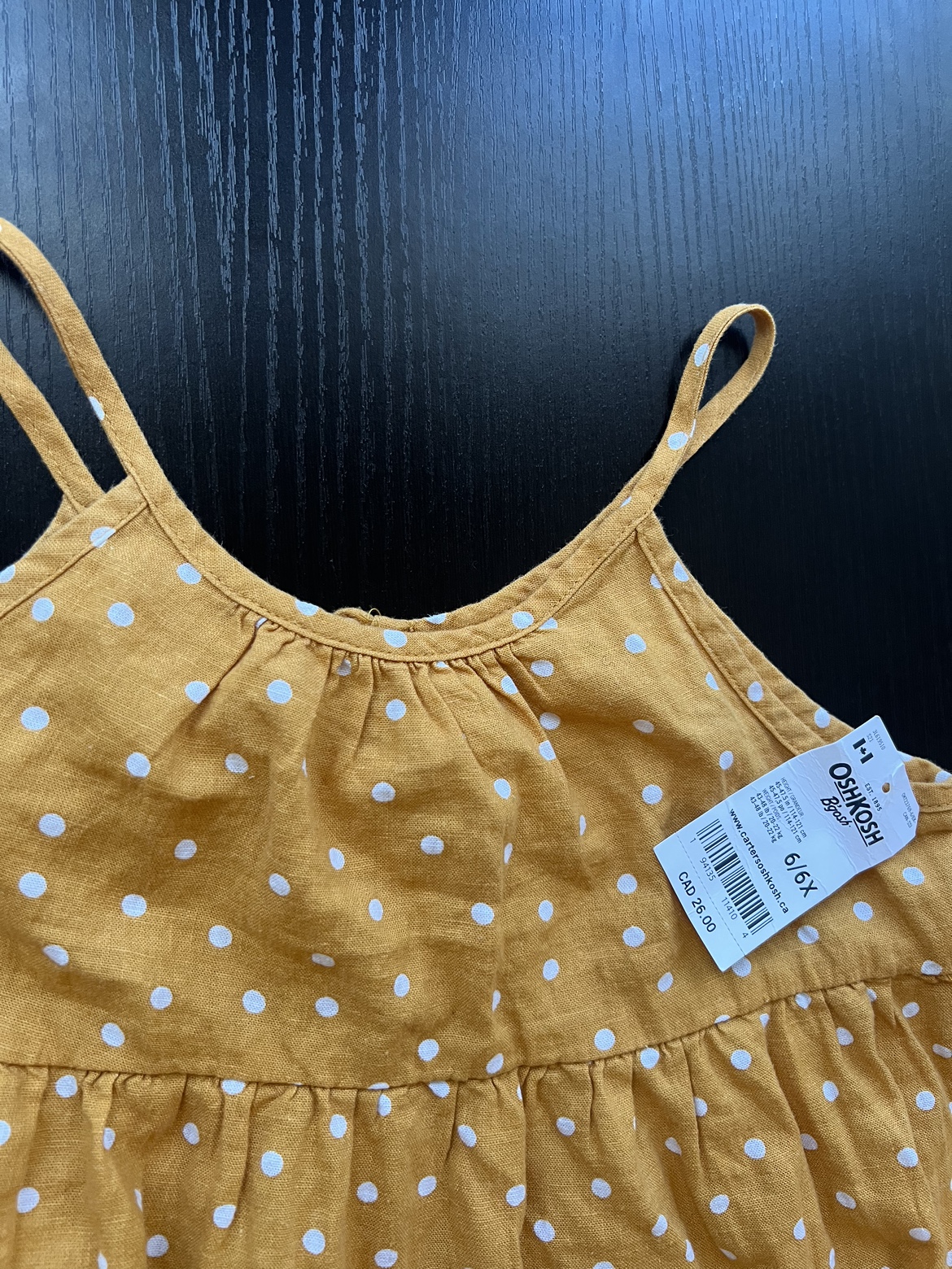 Polka Dot Girls Dress thumbnail