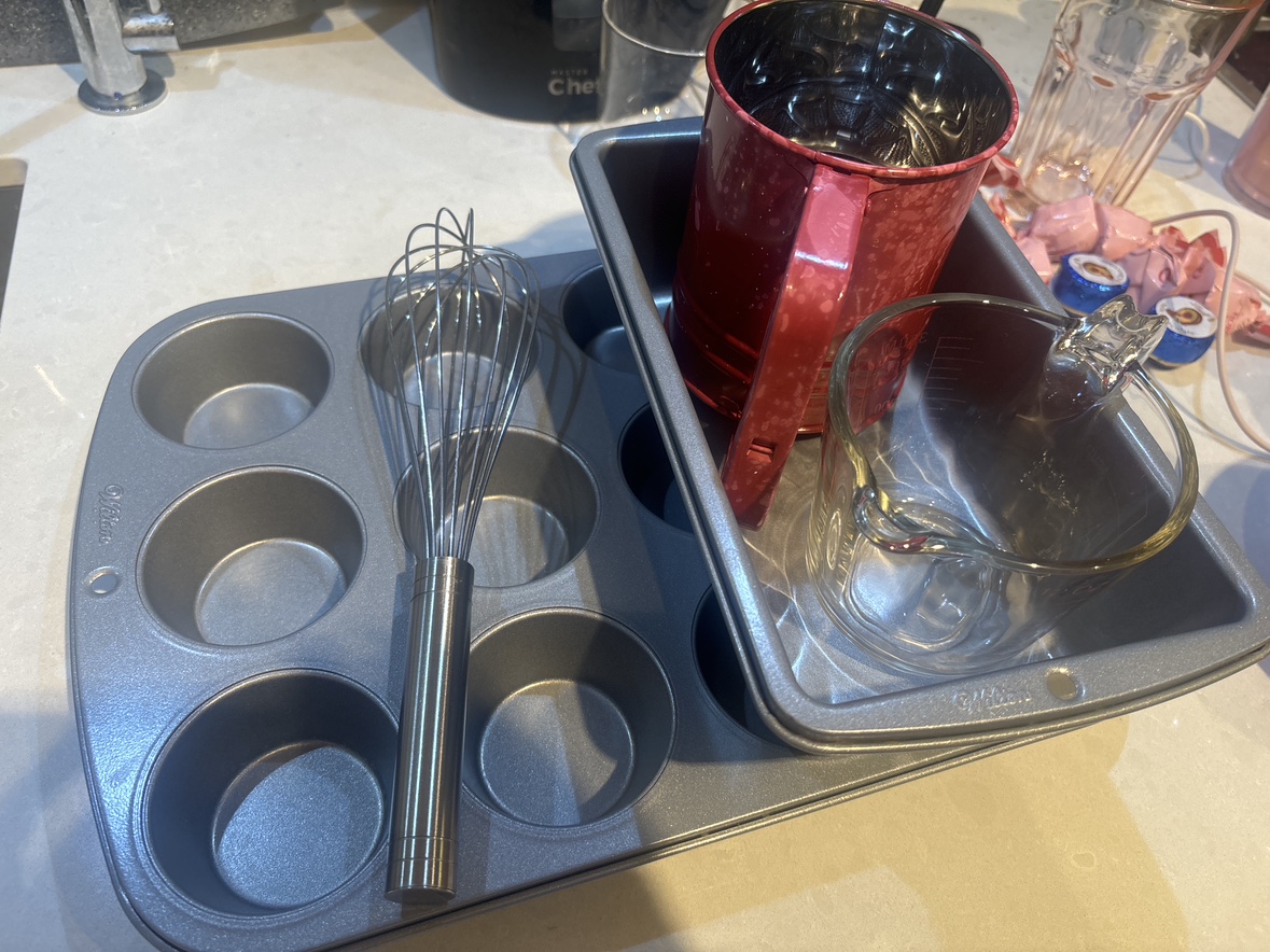 Muffin Tin and Baking Tools