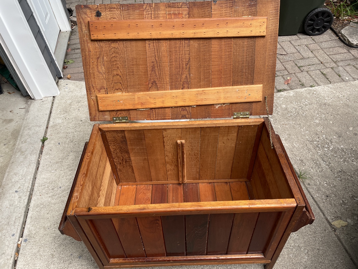 Beautiful Wooden Storage Chest