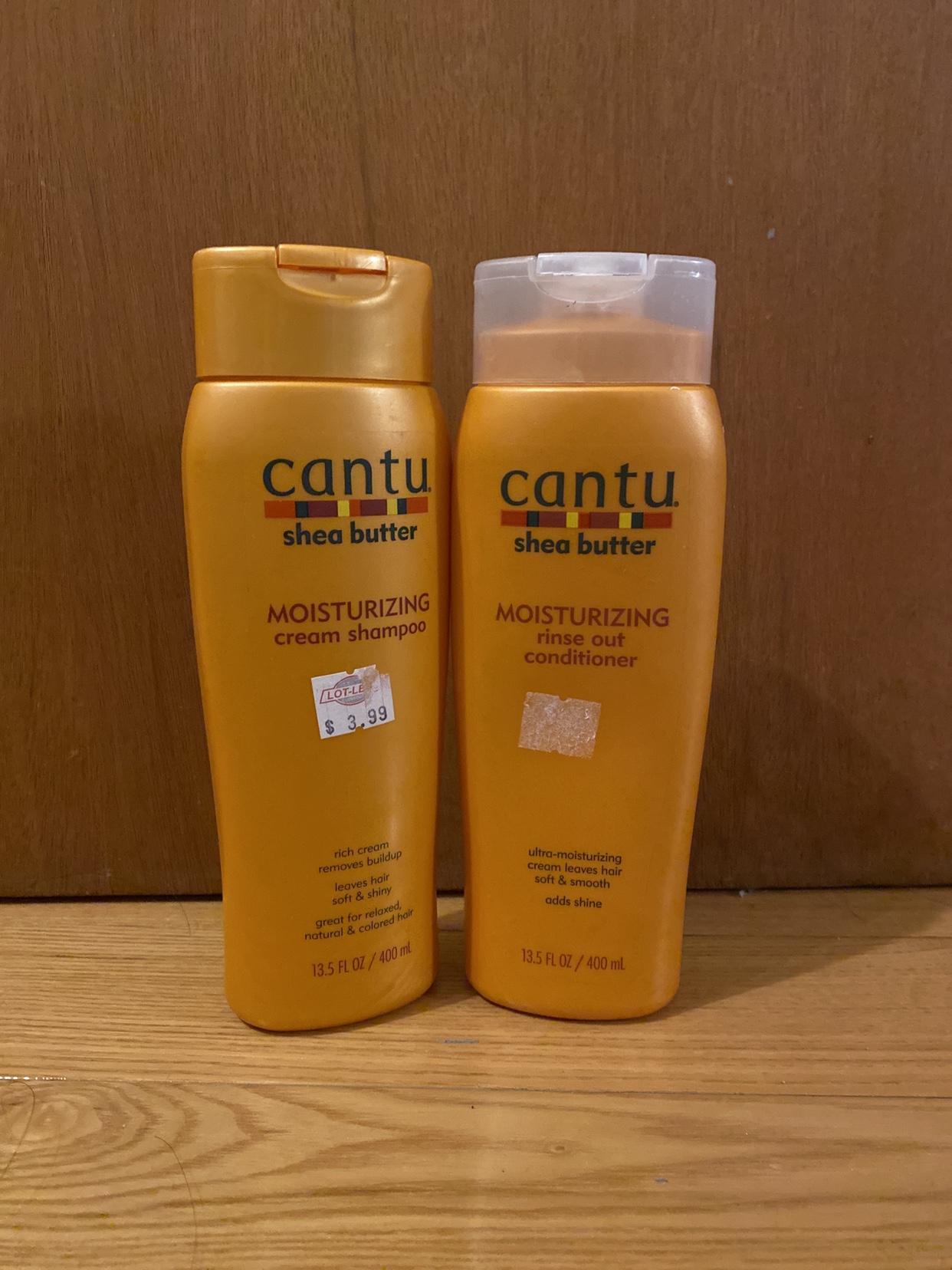 Cantu Shea Butter Shampoo and Conditioner thumbnail