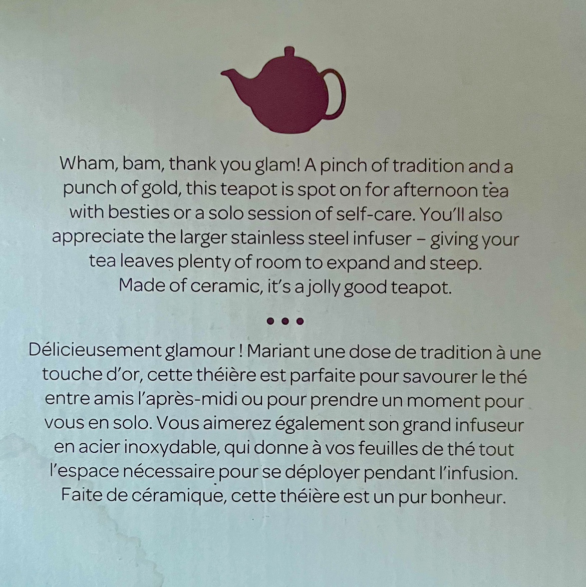 David’s Tea Turquoise & Gold Teapot & 4 Cups - photo 5