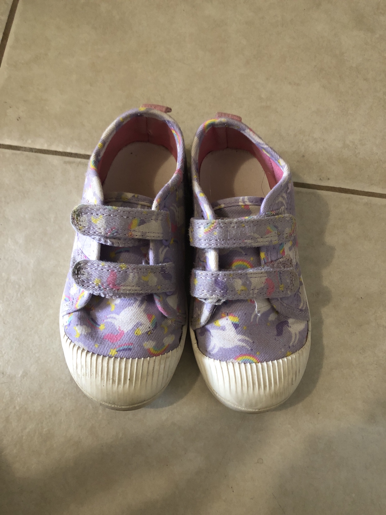 Girls' Unicorn Sneakers #freecycle thumbnail