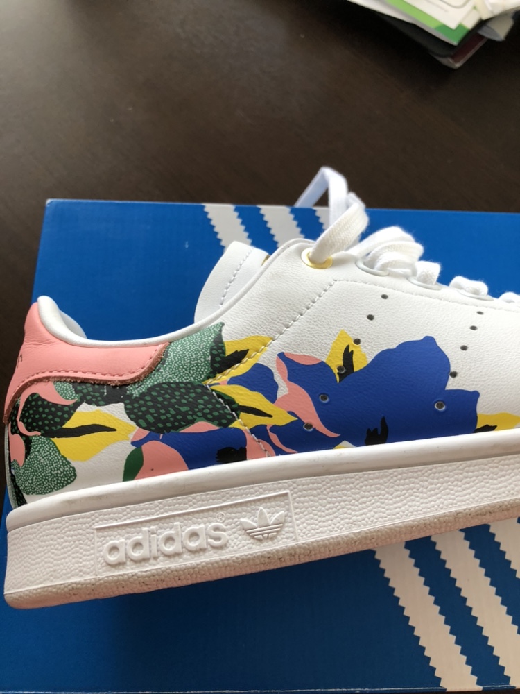 Adidas Stan Smith Floral Sneakers - photo 3