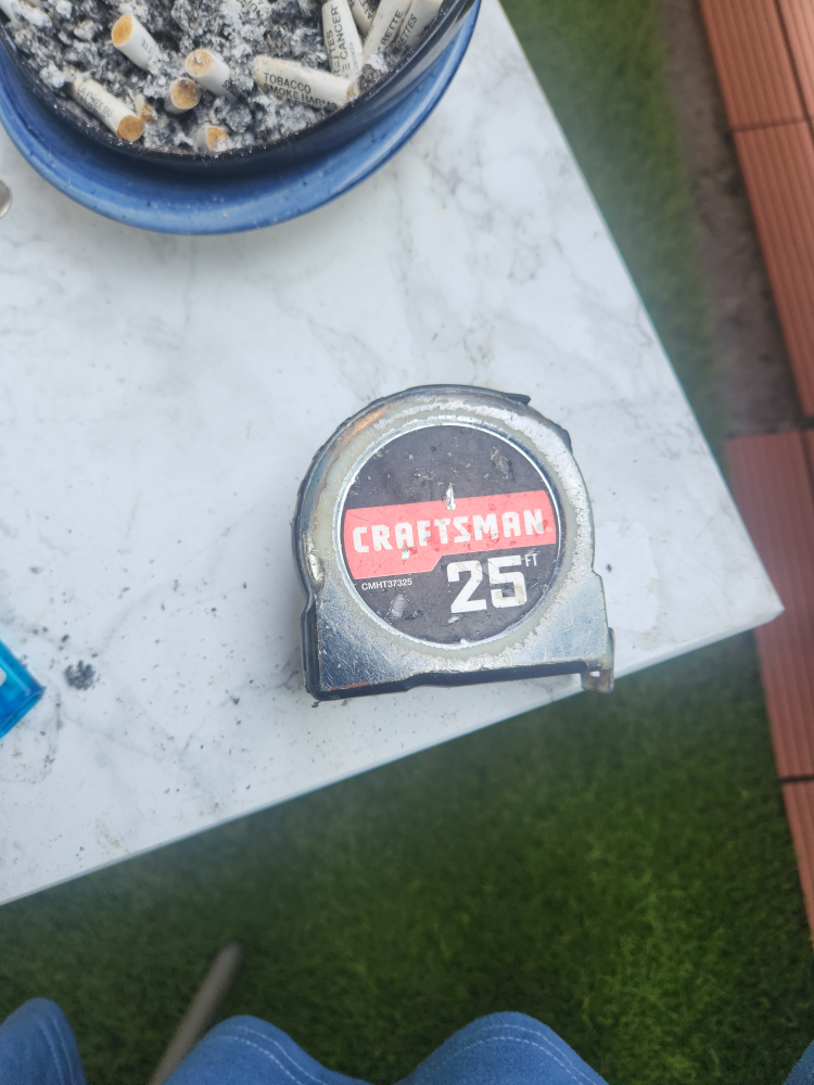 Craftsman 25ft Tape Measure and tool belt - photo 2