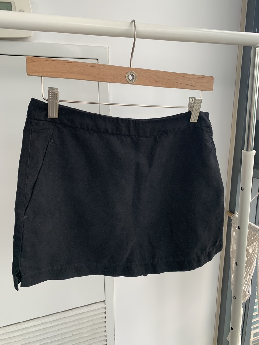 Forever21 Black Suede Skirt thumbnail
