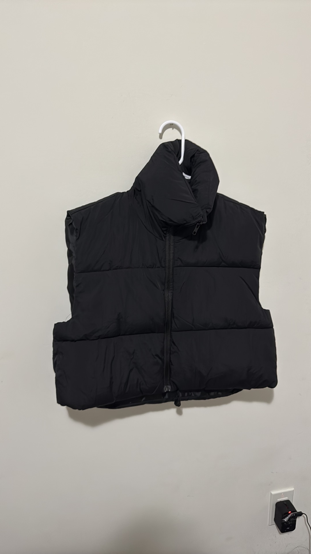 Black Puffer Vest
