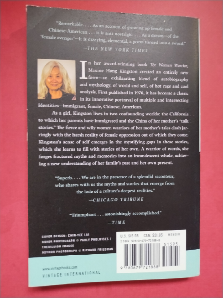 The Woman Warrior: Memoirs of a Girlhood Among Ghosts image indicator(2)