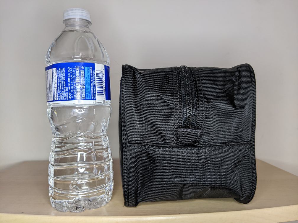 Calvin Klein CK Toiletry Shaving Kit Pouch Travel Cosmetic Bag image indicator(7)