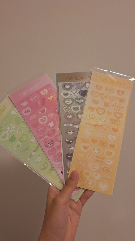 "My Heart" Sticker Sheets image indicator(3)
