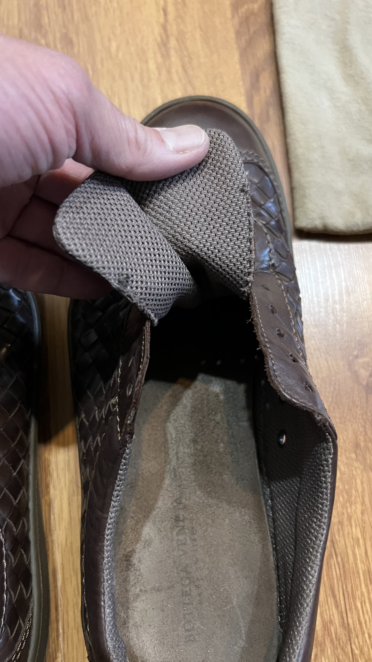 Bottega Veneta Brown Leather Sneakers (Vintage) image indicator(4)