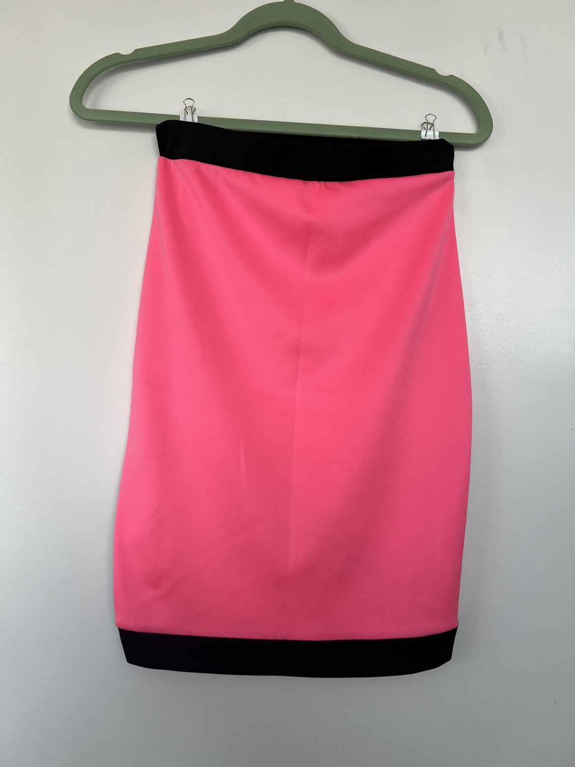 Pink and Black Retro Mini Skirt - photo 3