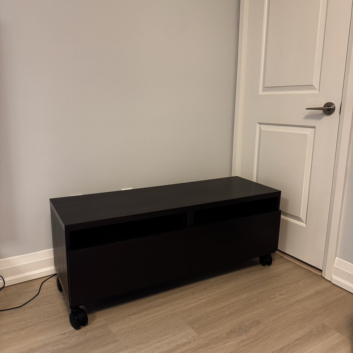 Ikea TV Bench with drawers (with rollers) - photo 5