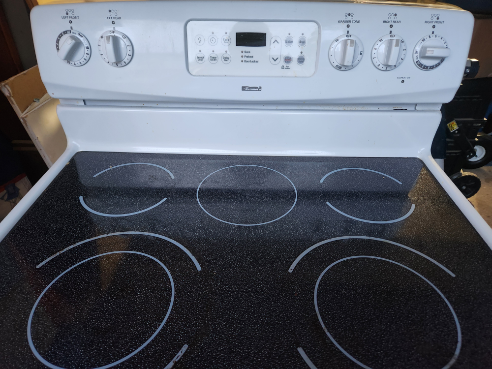 white glass top stove image indicator(4)