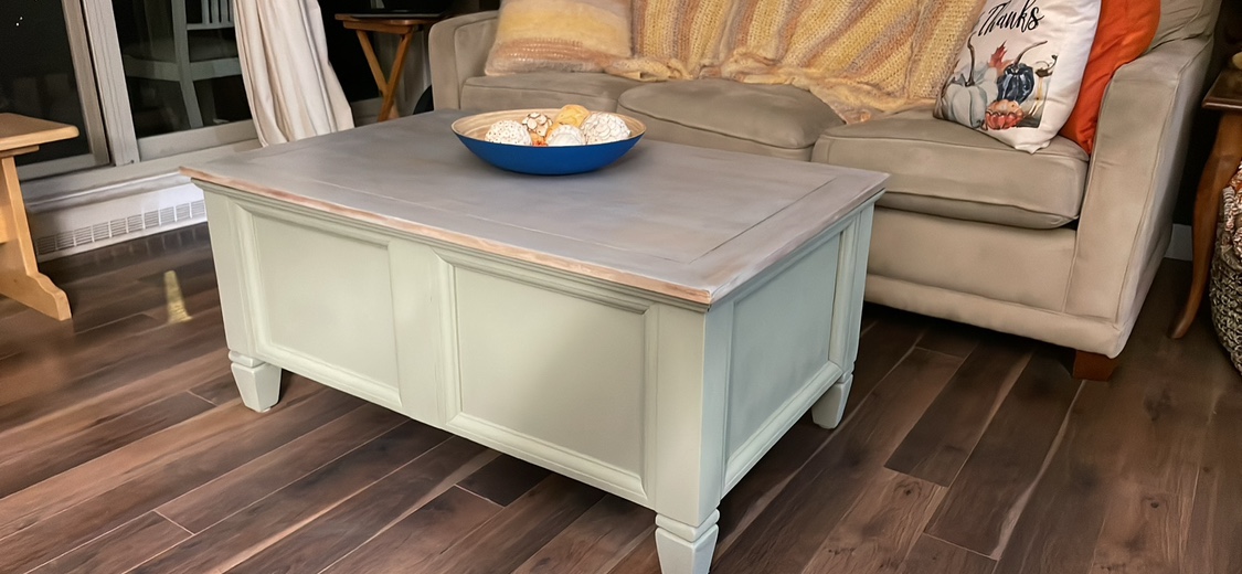 Green Coffee Table Chest