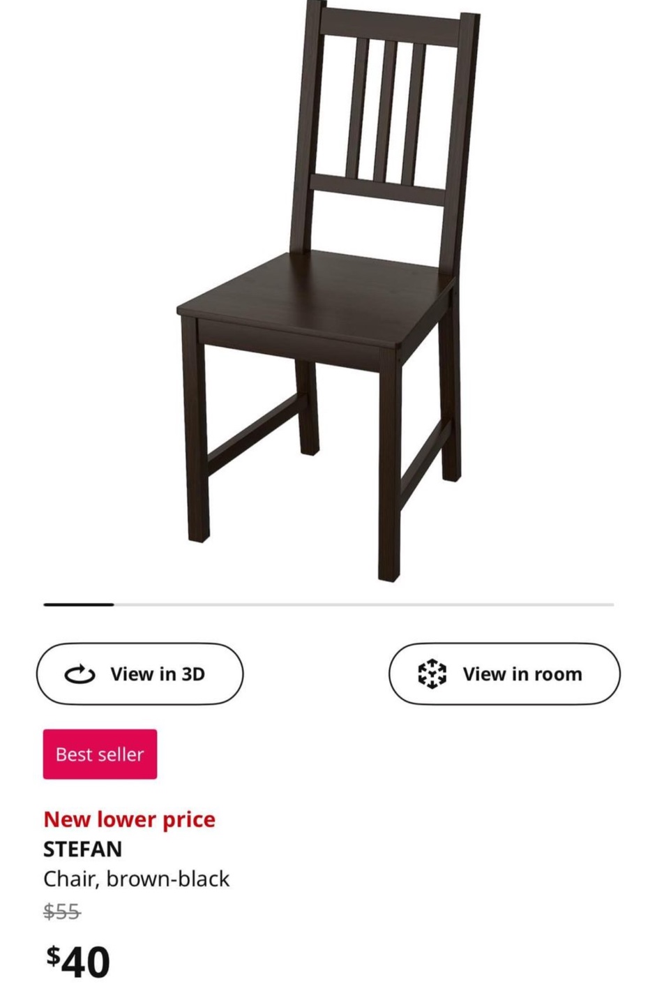 Ikea table & 4 chairs - photo 3